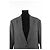 Autre Marque Blazer de lana gris - vista 2