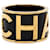 Bracciale Logoato Nero e Oro Chanel Grigio Sabbia