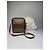 Vintage Gucci Monogramm Leder Schultertasche Grau / Braun - Ansicht 15