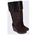 Botas Fendi de ante marrón talla 38 Castaño - vista 2