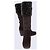 Botas Fendi de ante marrón talla 38 Castaño - vista 9