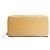 Cartera Chanel de cuero granate beige