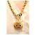 Collana Chanel Pendente Doppio CC Oro D'oro - vista 2