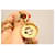 Collana Chanel Pendente Doppio CC Oro D'oro - vista 4