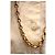Collana in metallo Chanel con perle di vetro della maison Gripoix Marrone - vista 4