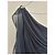 Ralph Lauren Georgette Abendkleid Navy Blau Marineblau - Ansicht 2