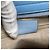 Borsa tote convertibile Gucci in pelle Microguccissima Blu - vista 6