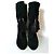 Burberry NUEVAS - SUPERBAS BOTINES ORIGINALES LANVIN DE CUERO SEDA TALLA 37 Negro - vista 3