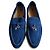 Mocasines Loro Piana Summer Charms Walk Azul Petróleo