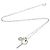 Autre Marque Collar de diamante llave en oro blanco de 18K Vendome Aoyama - vista 15