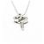 Autre Marque Collar de diamante llave en oro blanco de 18K Vendome Aoyama - vista 9