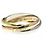 Anello in oro 18K Cartier Trinity D'oro