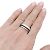 Bague Boucheron,"Quatre Black Edition Small", en or blanc, PVD et diamants. - vue 5