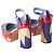 Pumps a piattaforma in pelle multicolore Marc Jacobs Giallo - vista 3