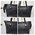 Borsa piccola Soho in pelle di vitello granulata nera GUCCI Nero - vista 7