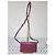 Borsa a tracolla Gucci in pelle Pebble Magenta - vista 2