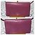 Borsa a tracolla Gucci in pelle Pebble Magenta - vista 3