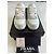 Baskets Prada Downtown en cuir perforé blanc - vue 2