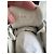 Baskets Prada Downtown en cuir perforé blanc - vue 6