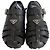 Sandali gladiatori Prada Soft Cage in gomma nera Nero
