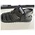 Sandali gladiatori Prada Soft Cage in gomma nera Nero - vista 3