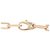 Bracciale charm Cartier Santos Medium in oro rosa - vista 3