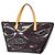 Borsa Tote Vernis Bellevue GM di Louis Vuitton Bordò