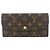 Portafoglio Emily M60697 Monogramma Louis Vuitton Marrone Fuschia
