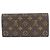 Portafoglio Emily M60697 Monogramma Louis Vuitton Marrone Fuschia - vista 2