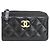 Schwarzer Visitenkartenhalter Chanel AP4265