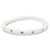 Bracelet jonc blanc Chanel - vue 2