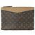 Pochette Giornaliera Monogram Louis Vuitton Marrone