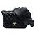 Bolero de Chanel em couro de bezerro acolchoado preto
