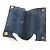 Borsa clutch vintage Hermès con pattina in blu navy - vista 9