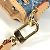Portachiavi in denim Monogram Louis Vuitton Blu - vista 10