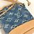 Portachiavi in denim Monogram Louis Vuitton Blu - vista 14
