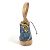 Portachiavi in denim Monogram Louis Vuitton Blu - vista 4