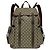 Zaino Gucci Beige Marrone GG Supreme
