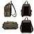 Zaino Gucci Beige Marrone GG Supreme - vista 3