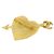Spilla Chanel dorata D'oro - vista 2