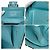 Fendi Zucchino Tri-Fold Geldbörse Schwarz Blau - Ansicht 6