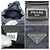 Prada Rucksack aus gestepptem Nylon und Leder Schwarz - Ansicht 4