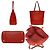 Borsa Tote Citadines PM Louis Vuitton Rosso - vista 3