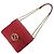 Borsa a Spalla Gucci Interlocking G Chain Rosso - vista 3