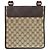 Borsa a tracolla in tela GG della linea Sherry di Gucci Marrone Rosso Verde - vista 3