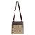 Borsa a tracolla in tela GG della linea Sherry di Gucci Marrone Rosso Verde - vista 4