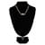Collier Hermès Charnière PM en or rose et cuir Doré  - vue 9