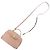 Borsa a spalla in pelle rosa Salvatore Ferragamo - vista 7