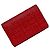 Billetera Bifold Loewe Repeat en cuero rojo Roja