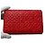 Billetera Bifold Loewe Repeat en cuero rojo Roja - vista 8